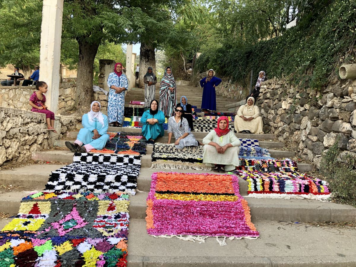 Artisan Project: Boucherouite-Teppiche aus Hip-Hop-Shirts 