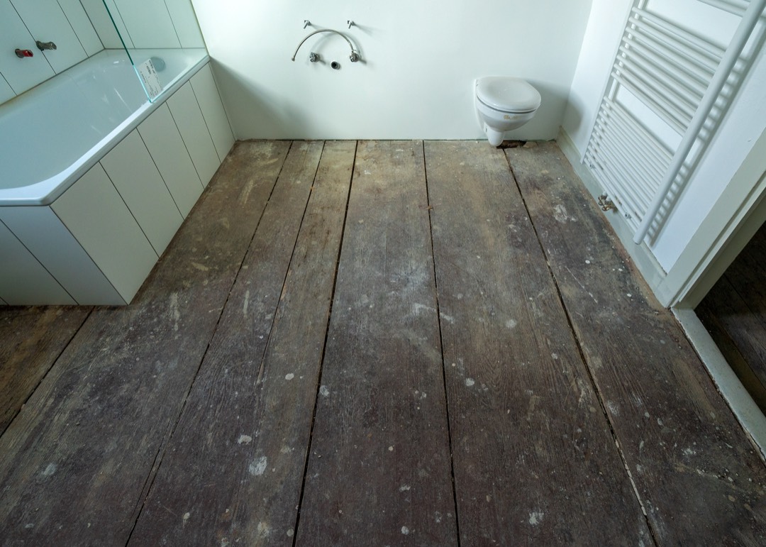 Alter Holzboden mit neuem Charme 