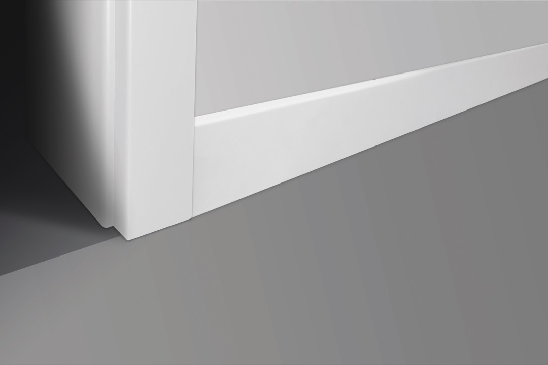 Top-Trend Uni Weiß bei Leisten sehr gefragt