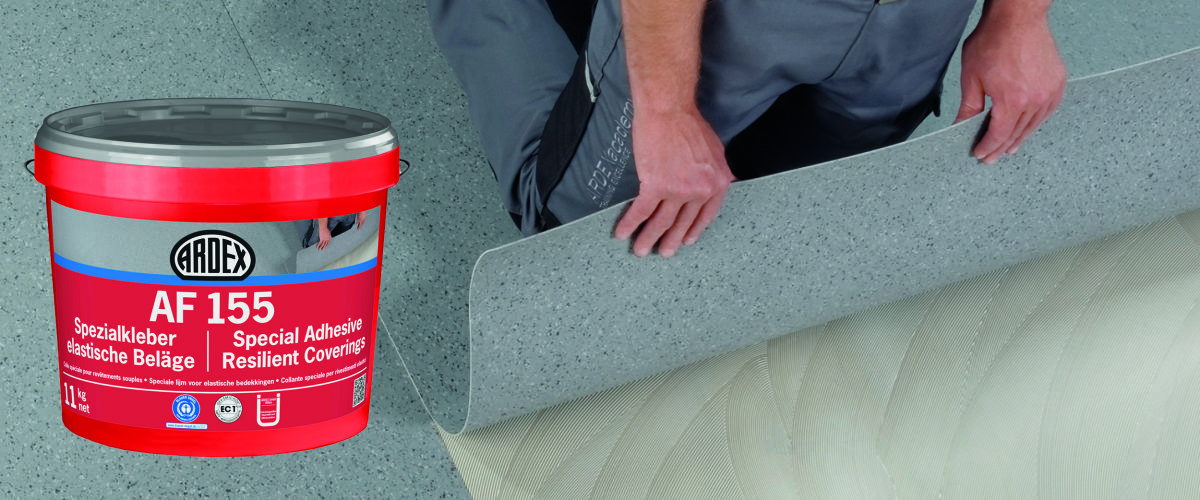 Elastische Bahnenware sicher verlegen