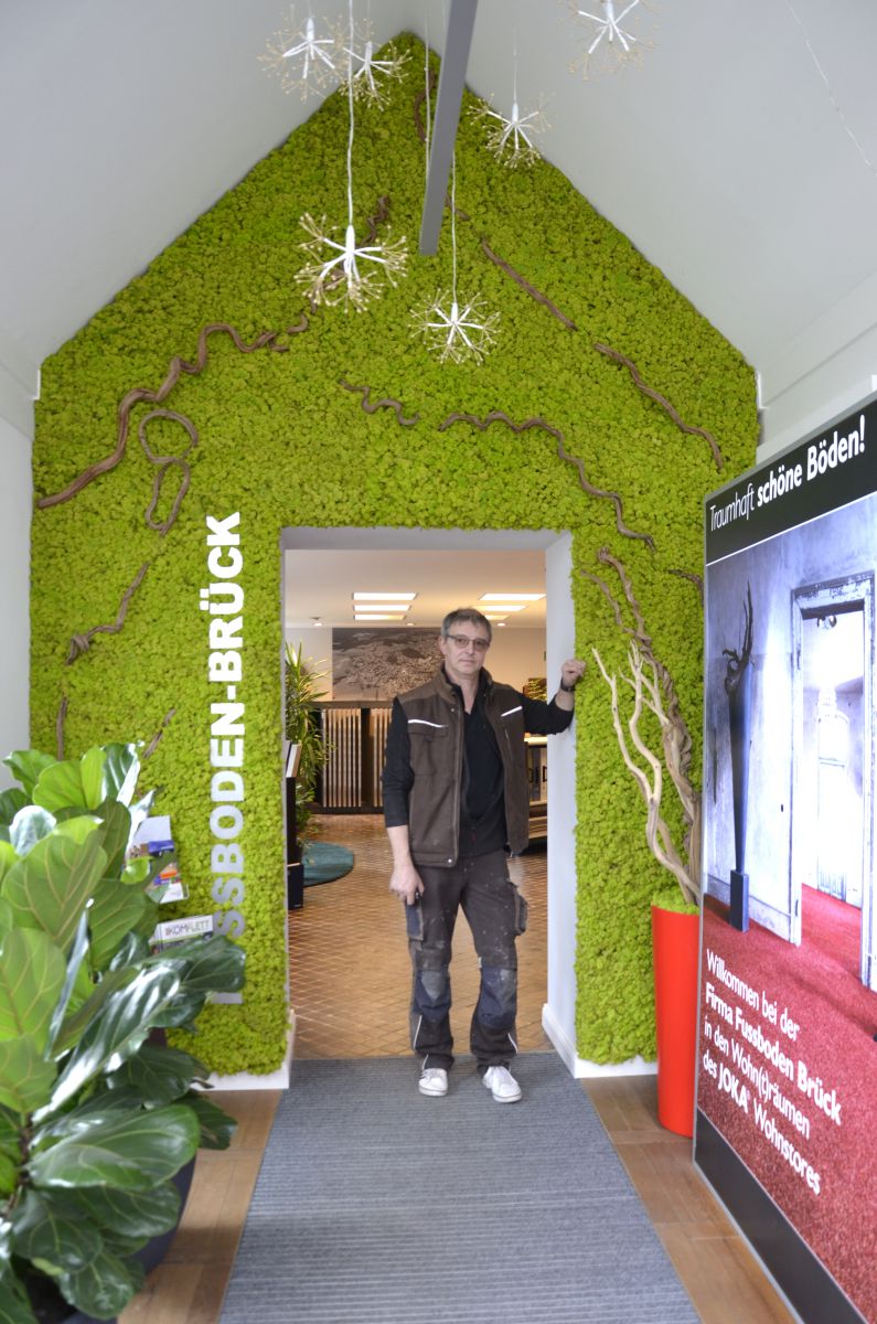 Beschichtungen im PU-Betonlook sind ihr Steckenpferd