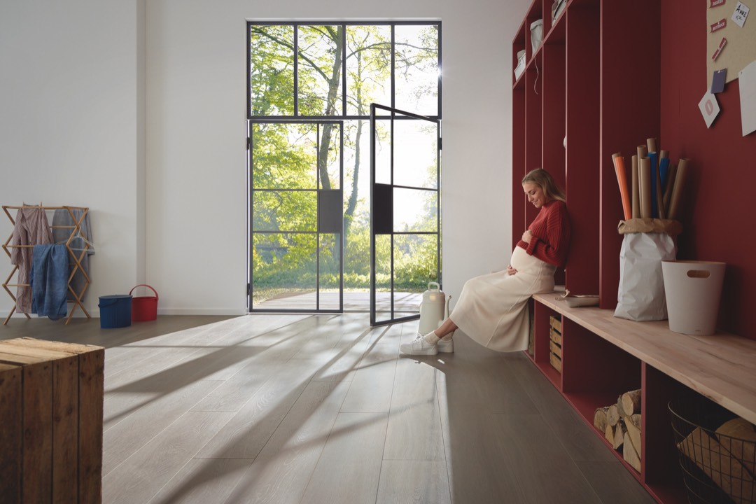 Bürsten-Optik für den "Bioboden" 