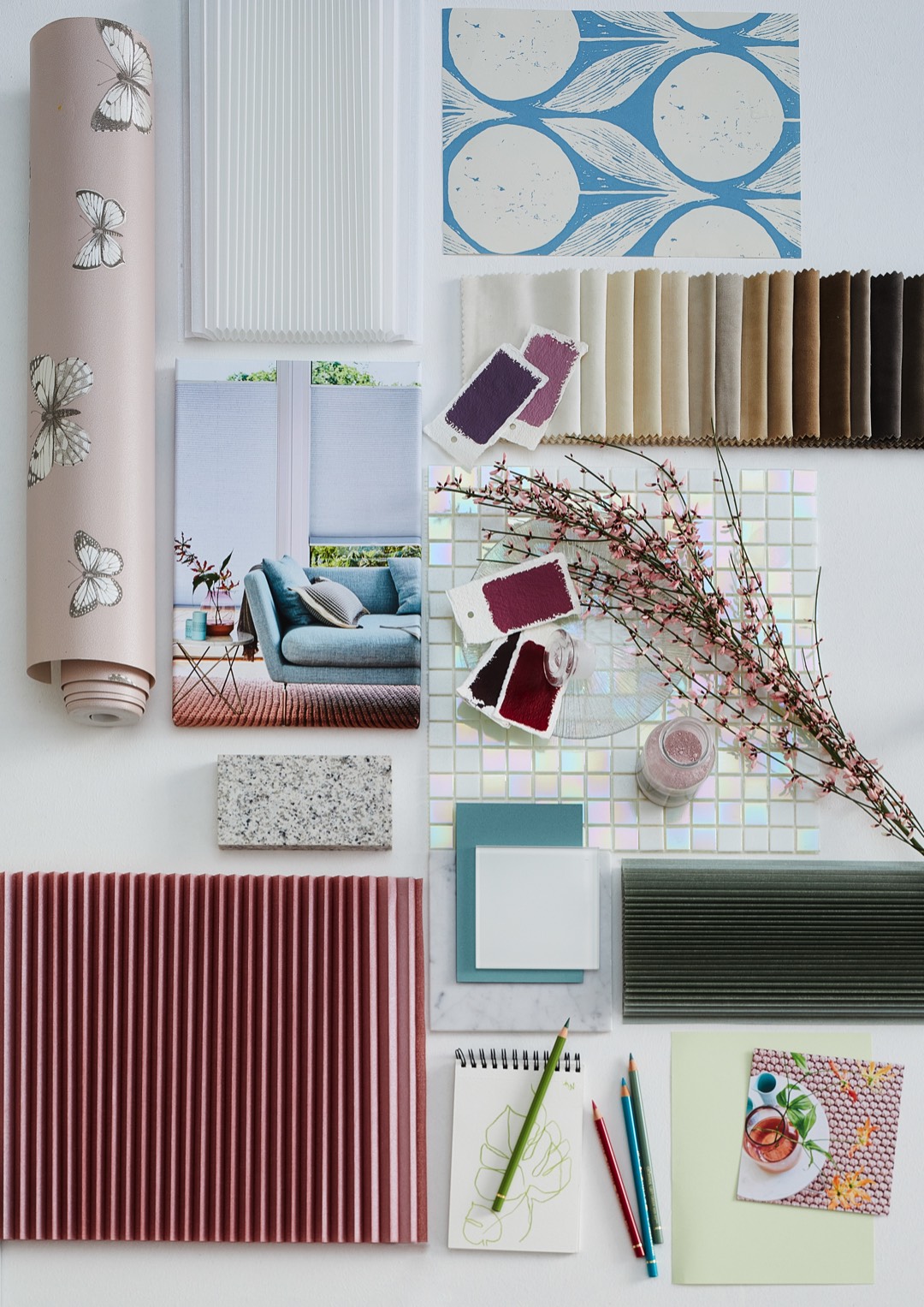 Duette: Wabenplissee in Metallic-Colours 