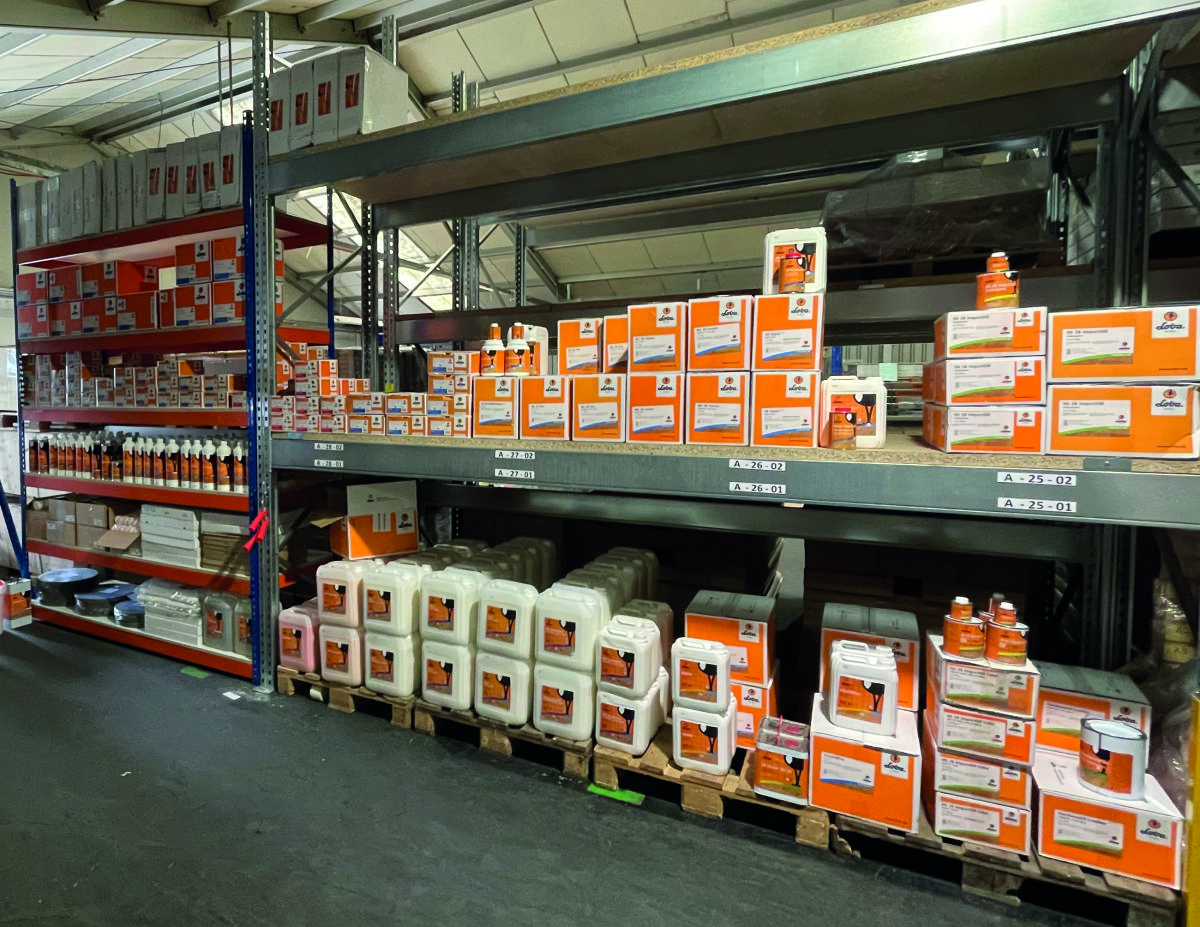 Neues Lager in Hockenheim