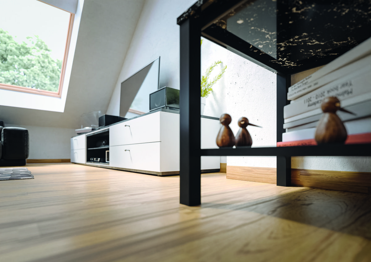 Leisten – im Digitaldruck, beleuchtet, wasserfest oder versteckt