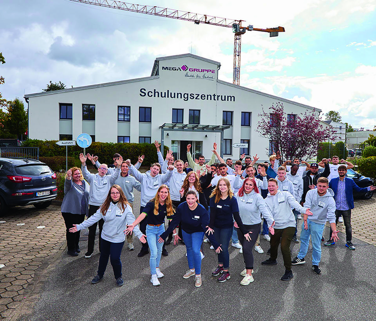 41 neue Auszubildende bei der Mega