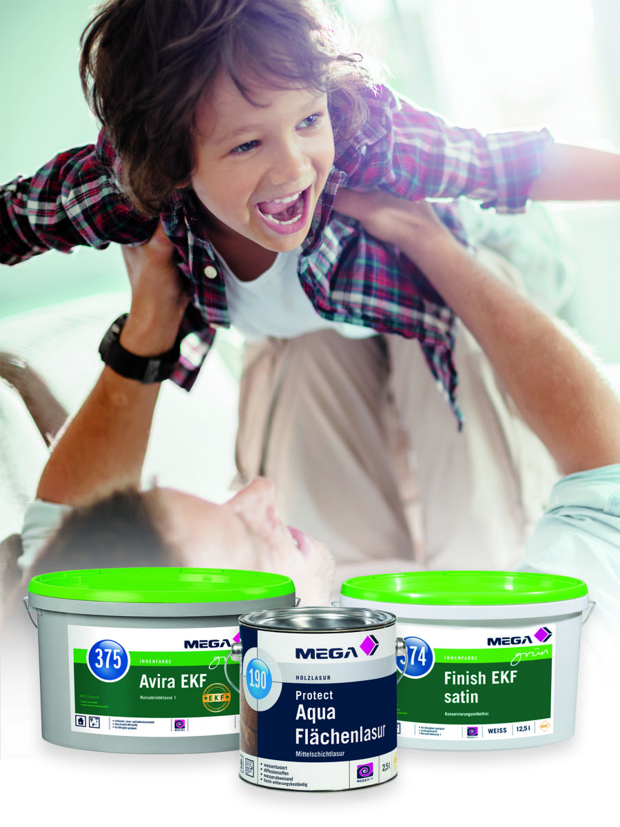 Grüne Farben für die Kindergesundheit 