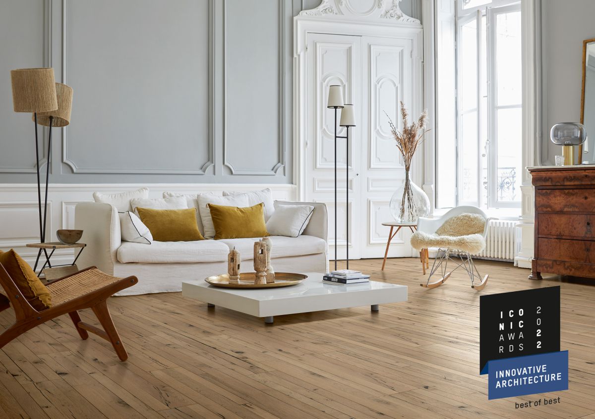 Eichenparkett mit Iconic Award prämiert