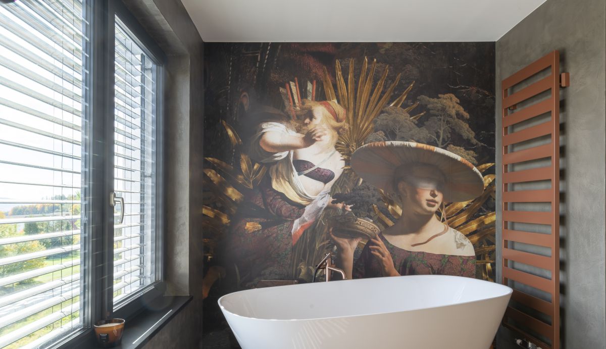 Extravagant und fugenlos, perfekt kombiniert 