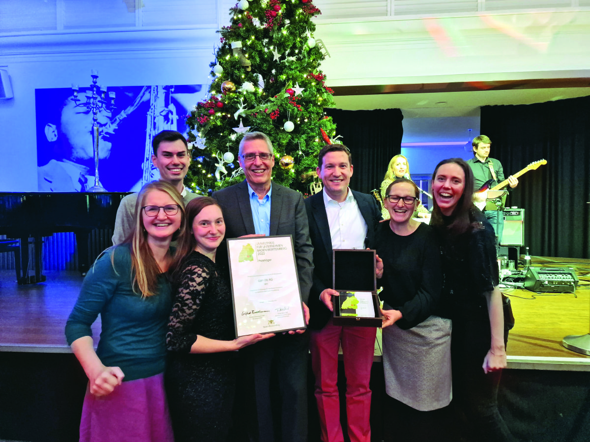 Als nachhaltiges Industrieunternehmen gewürdigt