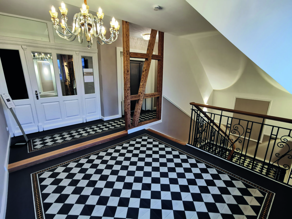 Drei Stärken von Fotoboden