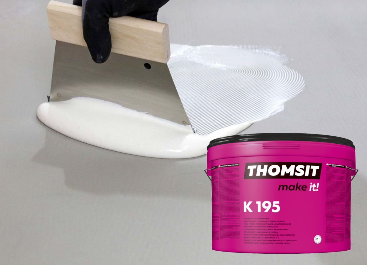 Neuer SMP-Kleber für LVT-Beläge