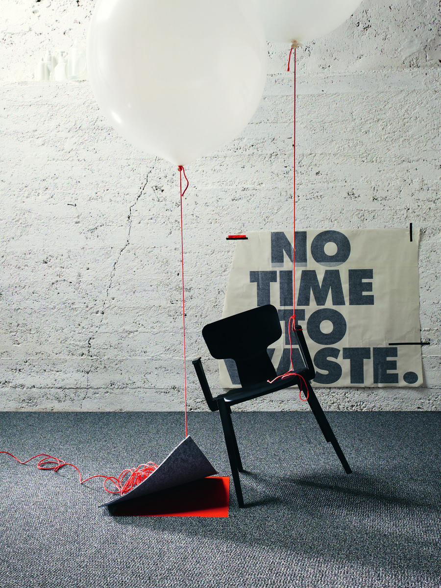 Erster recycelbarer Teppichboden