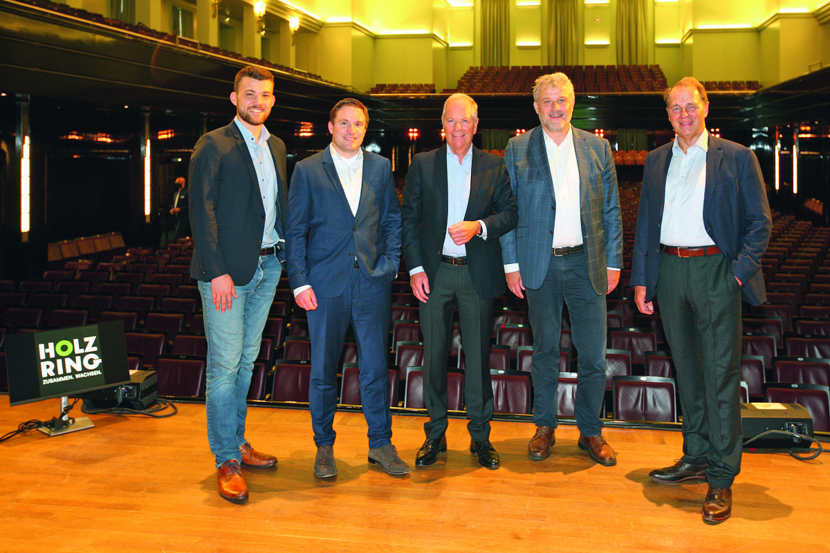 Spitzentreffen der Holzwirtschaft