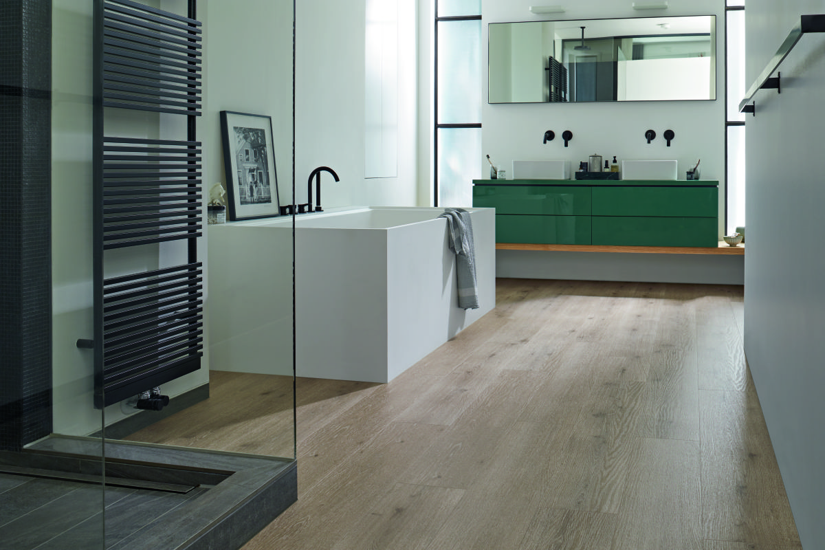 PVC-frei, authentisch, feuchtraumgeeignet 