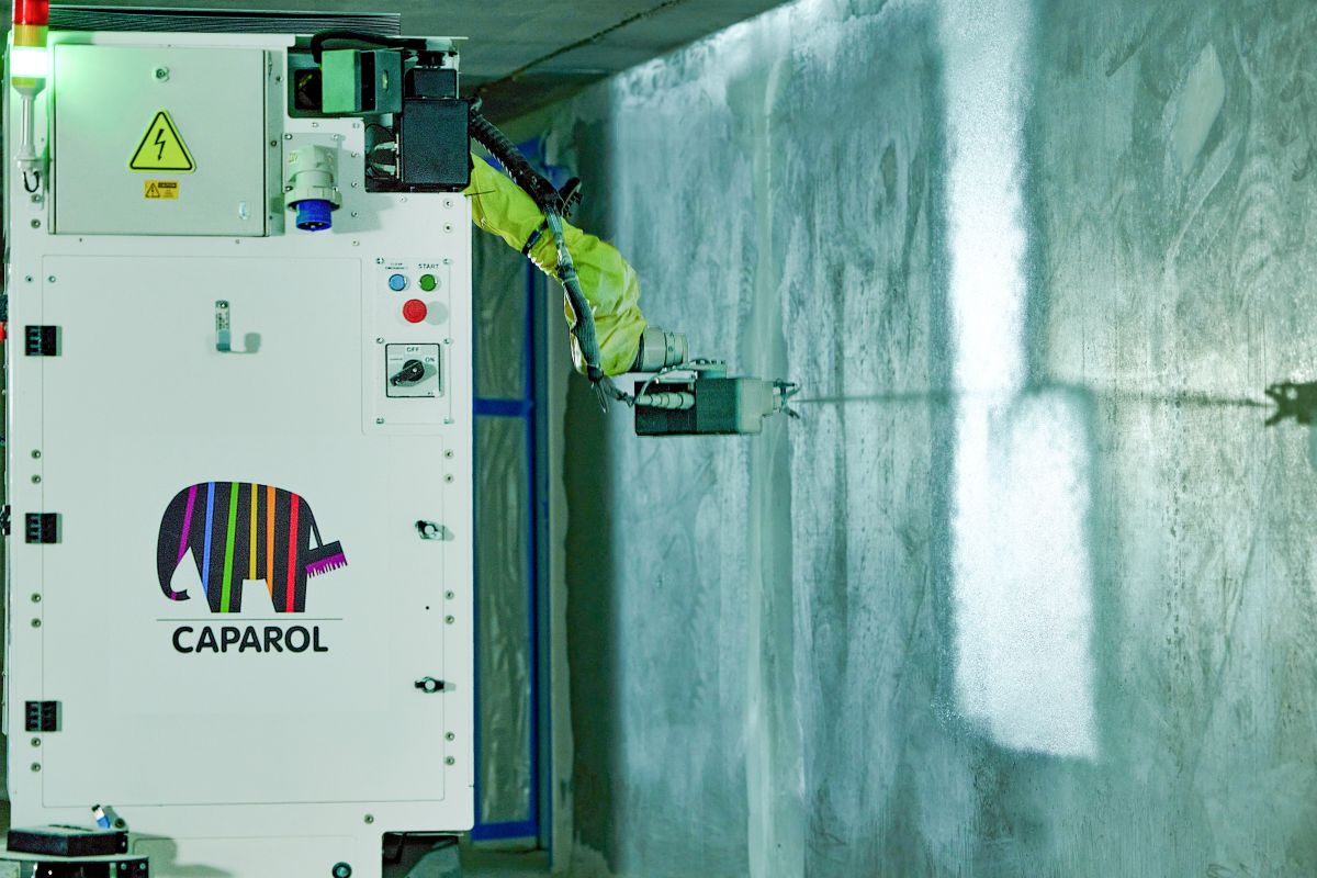 Kollege Roboter entlastet den Maler