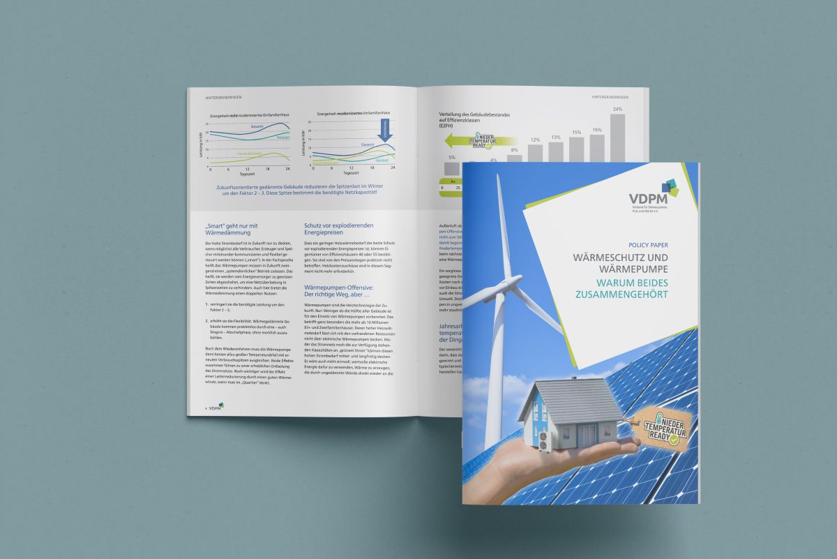 Wärmepumpe braucht Dämmung