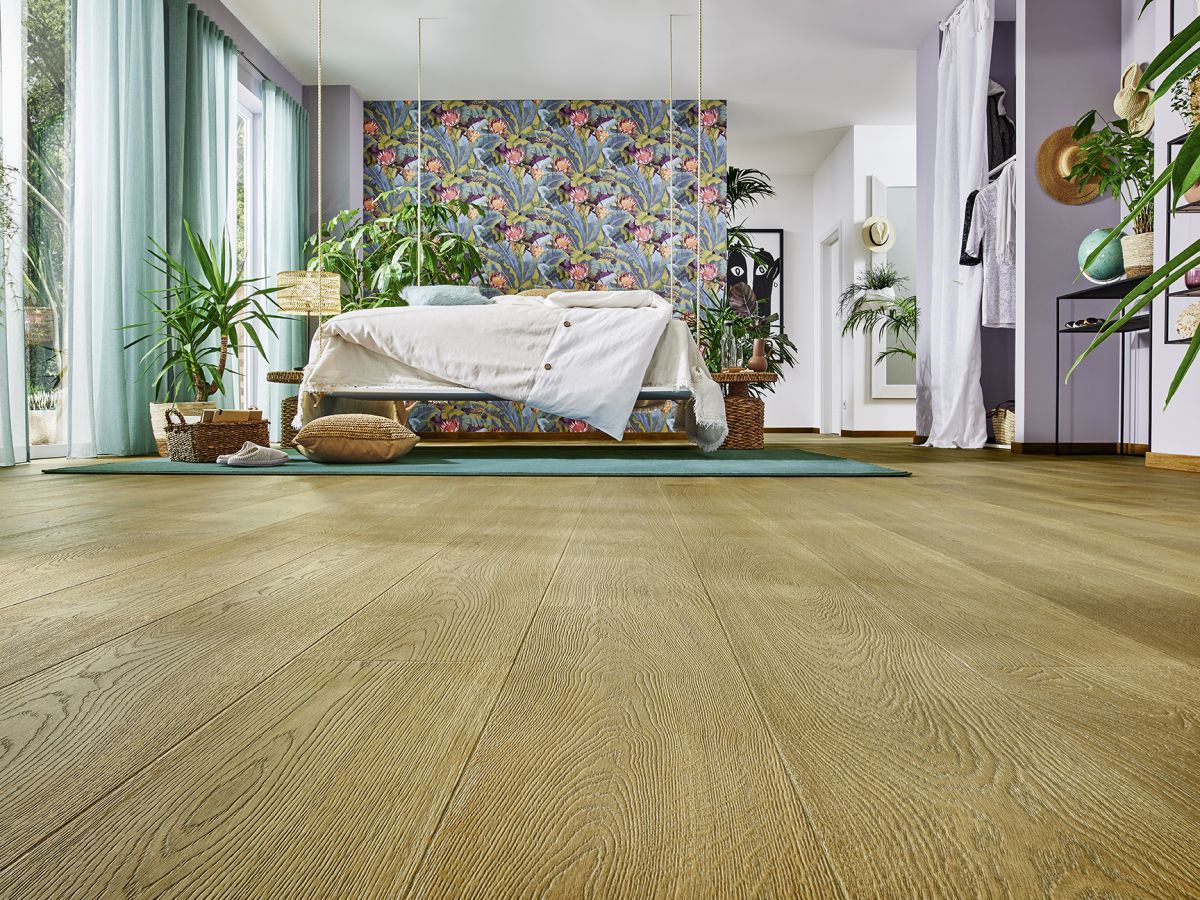 Designbeläge auf Holzbasis und feuchtraumgeeignet