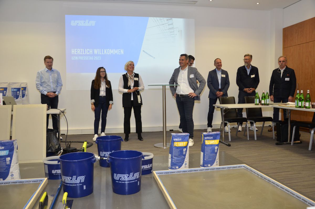 Uzin-Pressetag 2023 in Berlin 