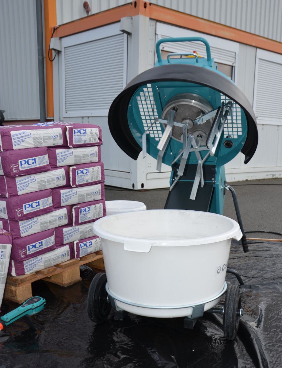 Moderne Mischtechnik für ideale Verarbeitungsqualität 