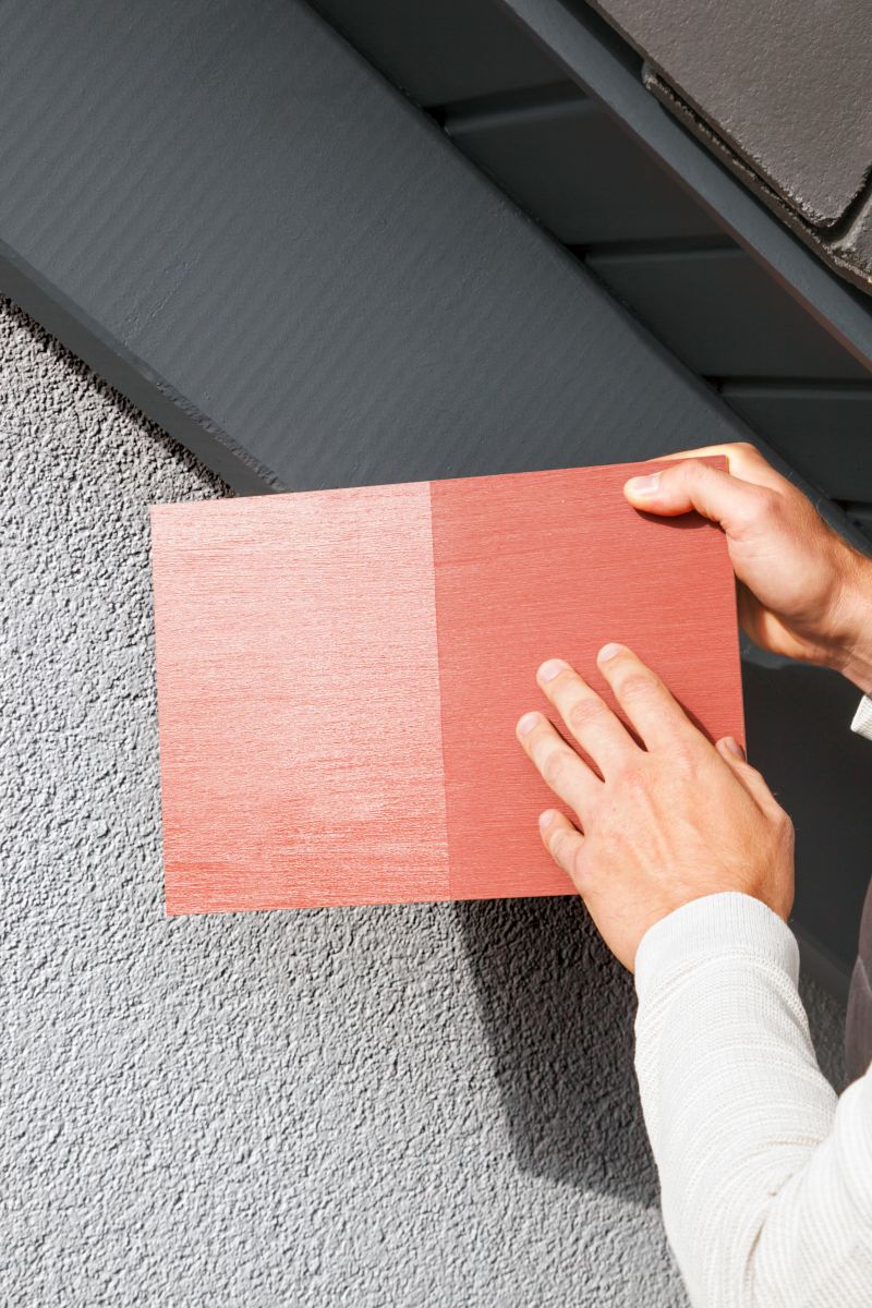 Stilvoller Look in Matt für die Fassade 