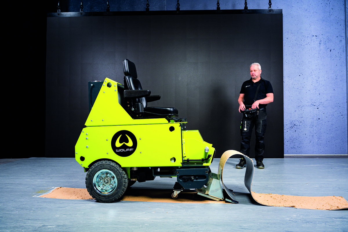 Wendiger kleiner Bodenstripper 