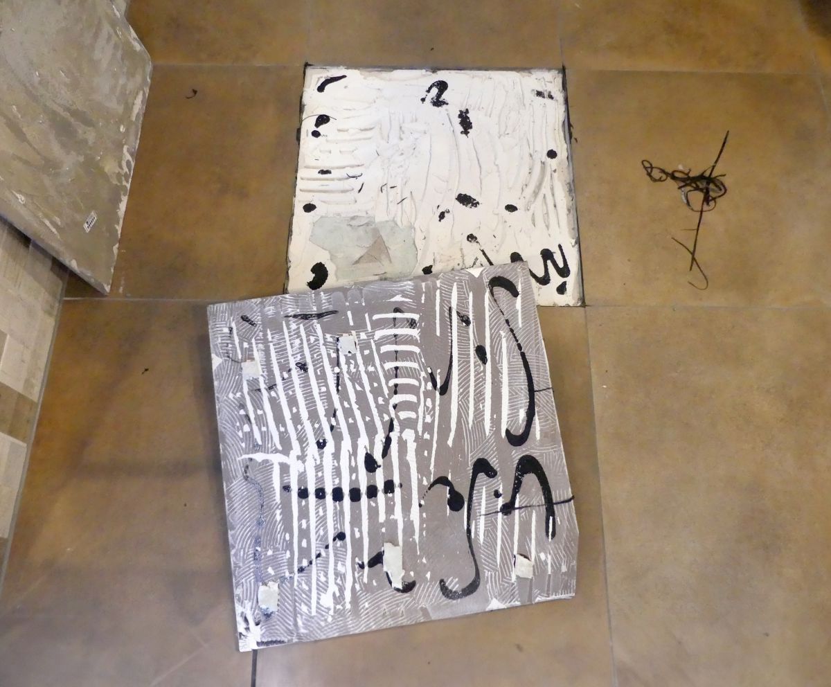 Schichten des Bodenaufbaus quasi verbrannt