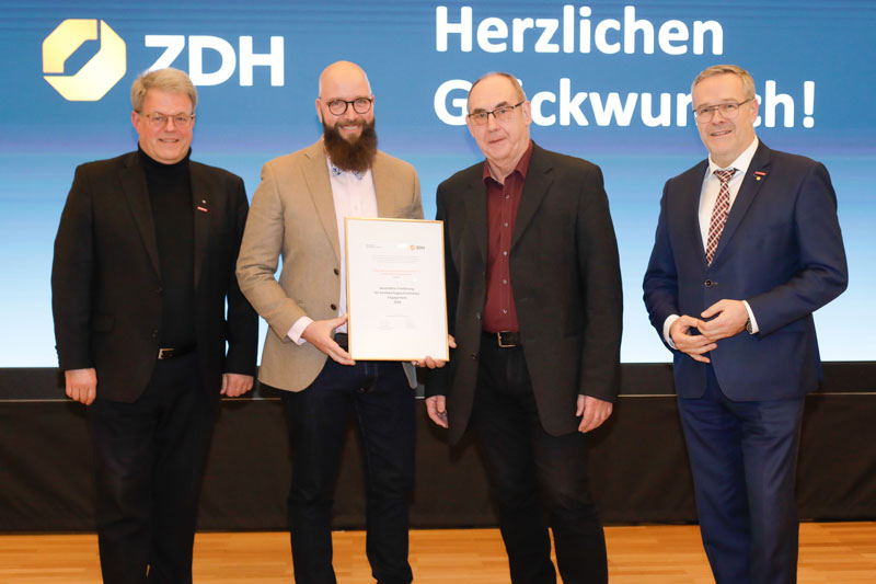 Auszeichnung beim Preis für Handwerksgeschichte