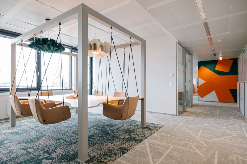 Mit Schaukeln zu kreativen Höhen 