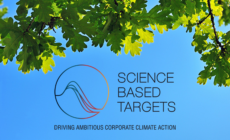 Nachhaltigkeitsziele sind jetzt SBTi-zertifiziert