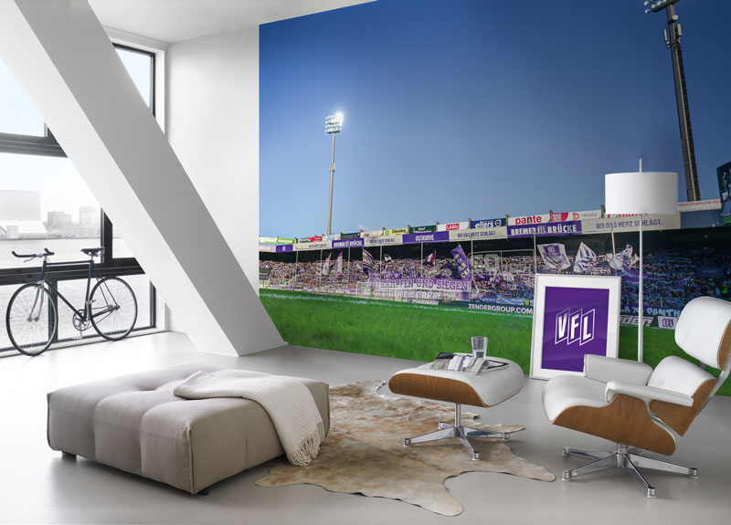 Tapeten mit VfL-Motiven 