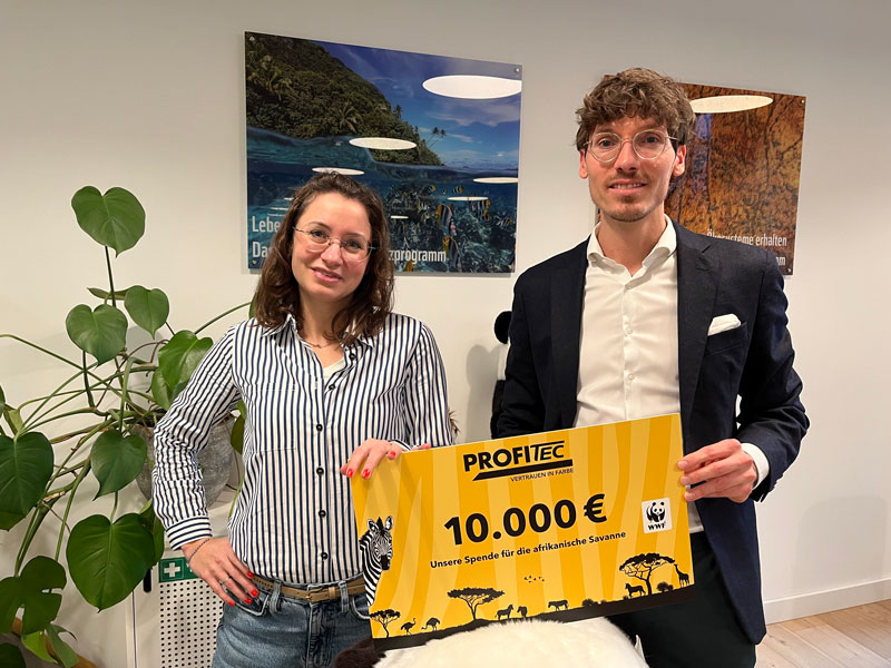Marke Profitec spendet 10.000 EUR an WWF Deutschland