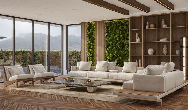 Akustik-Konzept bezieht mehrere Sortimente ein