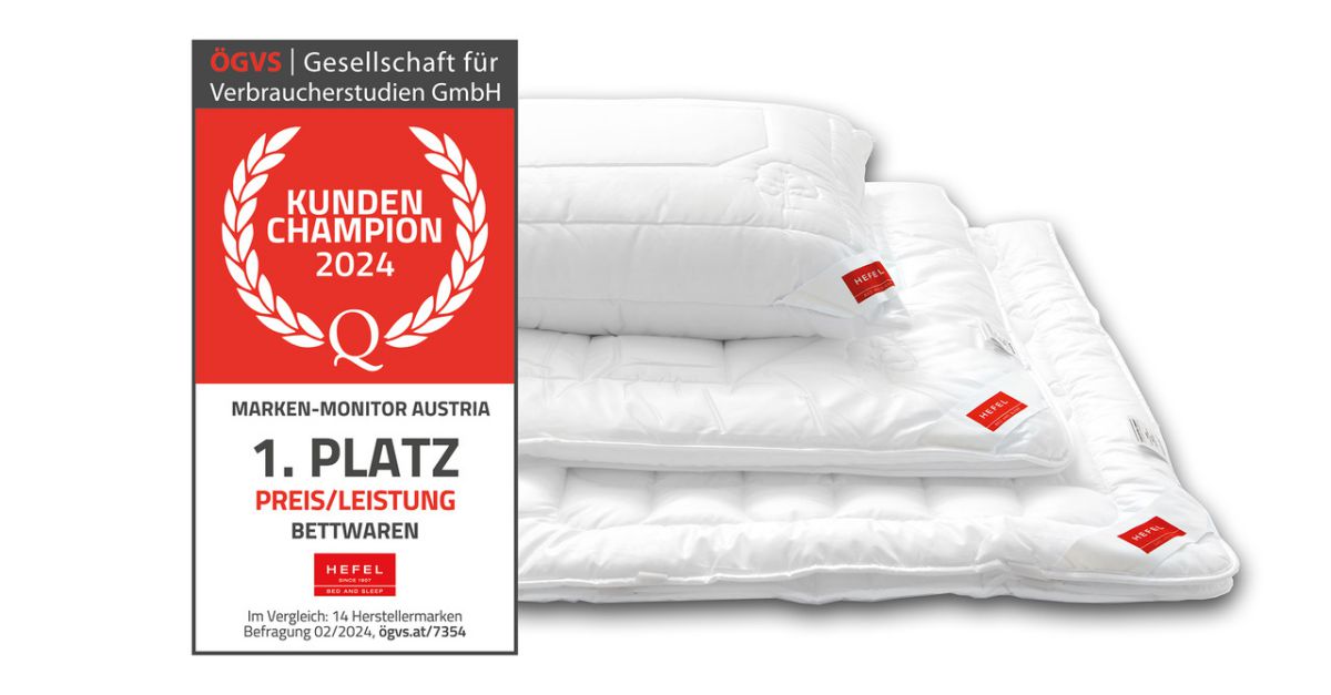 Marken-Monitor Austria: Hefel ist Kunden Champion 2024