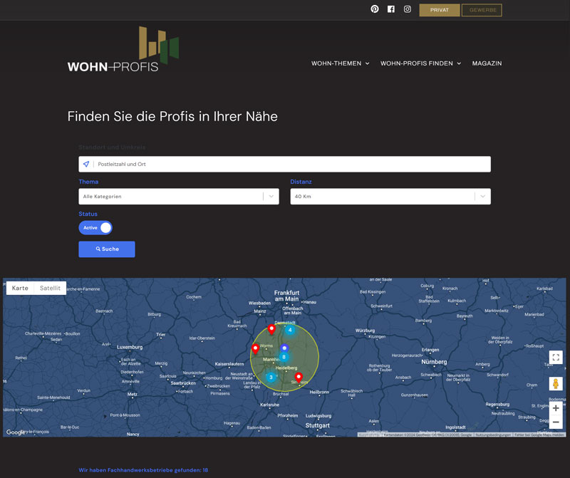 Online-Portal steigert Sichtbarkeit der FHR-Partner 