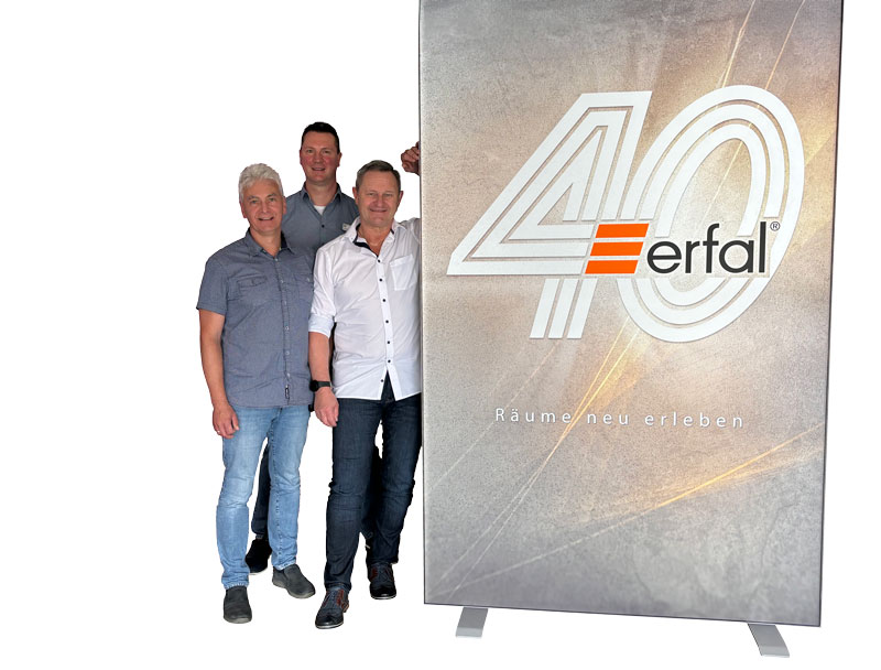 40 Jahre für die Kunden 