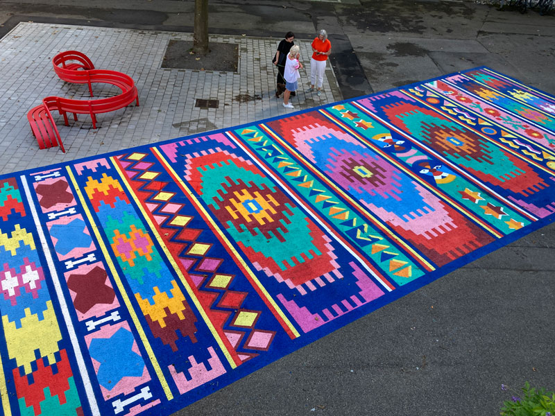 Jaeger Lacke sponsert Kunstobjekt