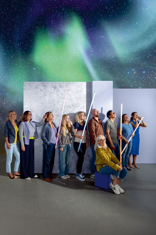 Trendfarbe Cosmic Light entführt ins Universum 