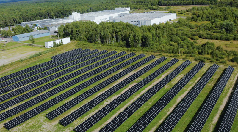 Werk in Polen produziert Strom teilweise selbst