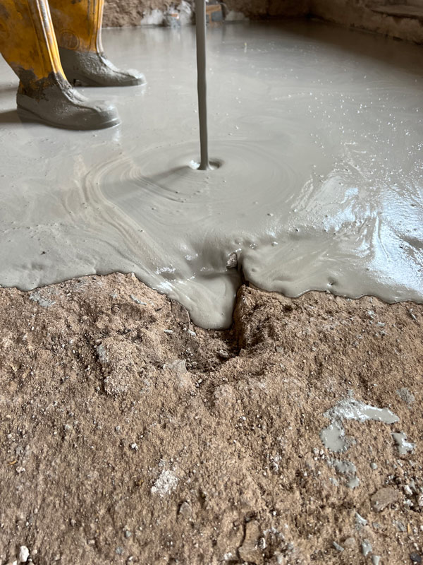 Schneller Höhenausgleich für unebene Böden 