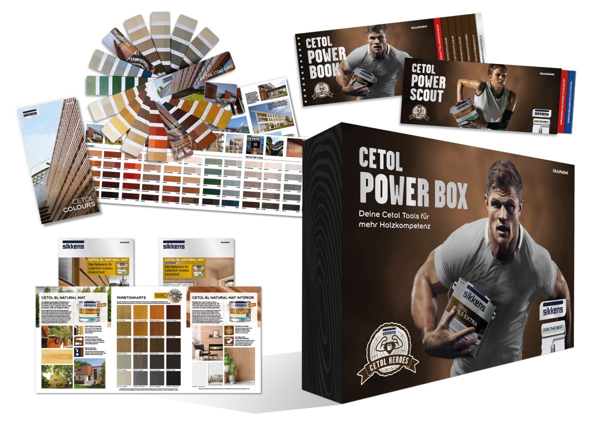 Die "Cetol Heroes" für die Lasurensaison