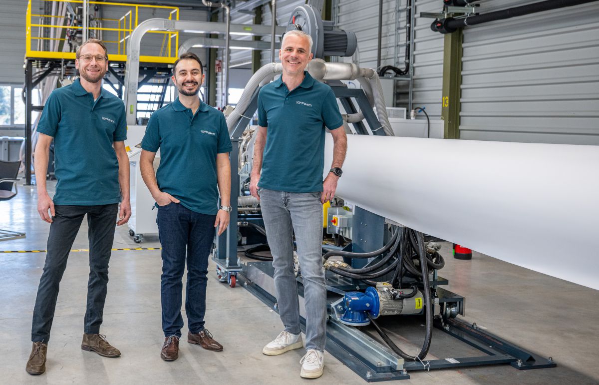 XP Foam startet mit Dämmunterlagen