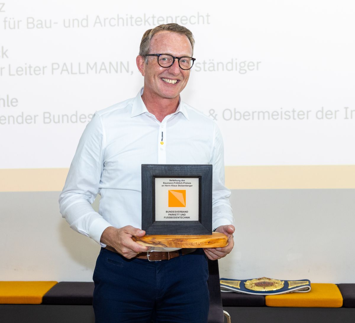 Klaus Stolzenberger mit Baumann-Fröhlich-Preis geehrt