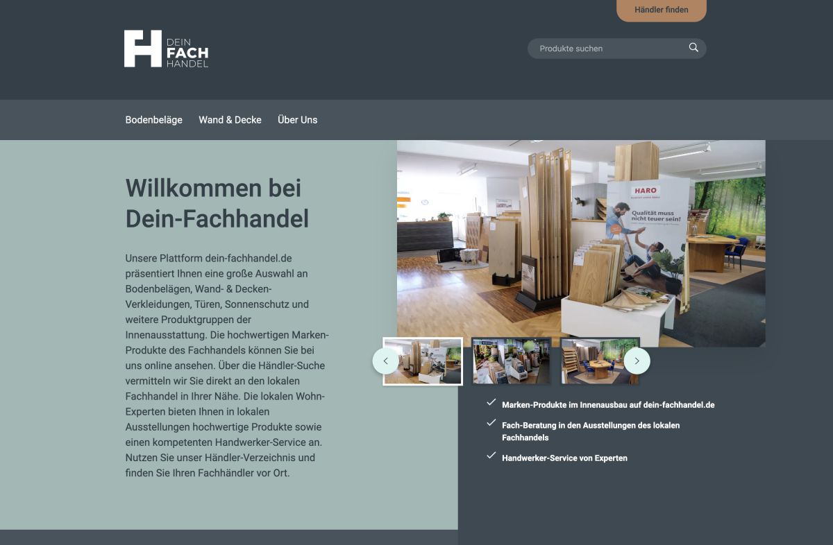 "Unser Konzept bringt dem Handel und der Industrie Vorteile"