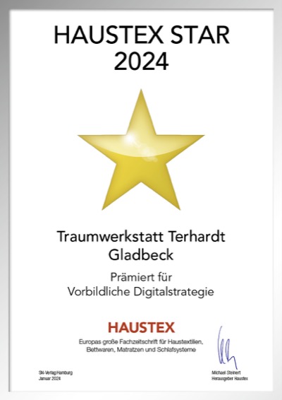 Haller Raumgestaltung GmbH & Co. KG - Urkunde Haller Raumgestaltung GmbH & Co. KG