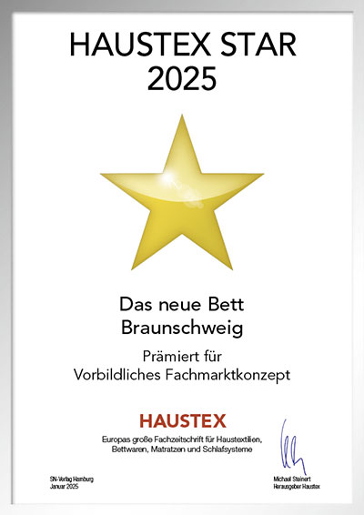 Das neue Bett - Urkunde Das neue Bett