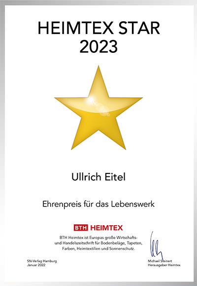 Ullrich Eitel - Urkunde Ullrich Eitel