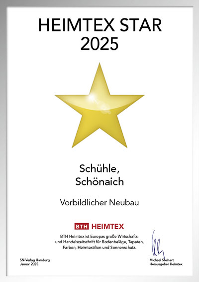 Schühle GmbH - Urkunde Schühle GmbH