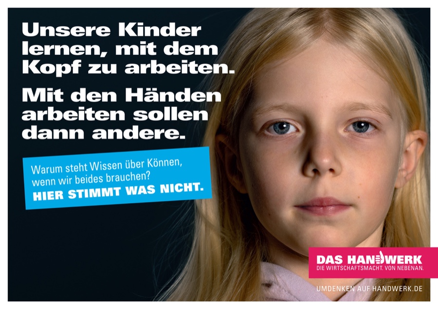 Handwerk startet Kampagne gegen Fachkräftemangel