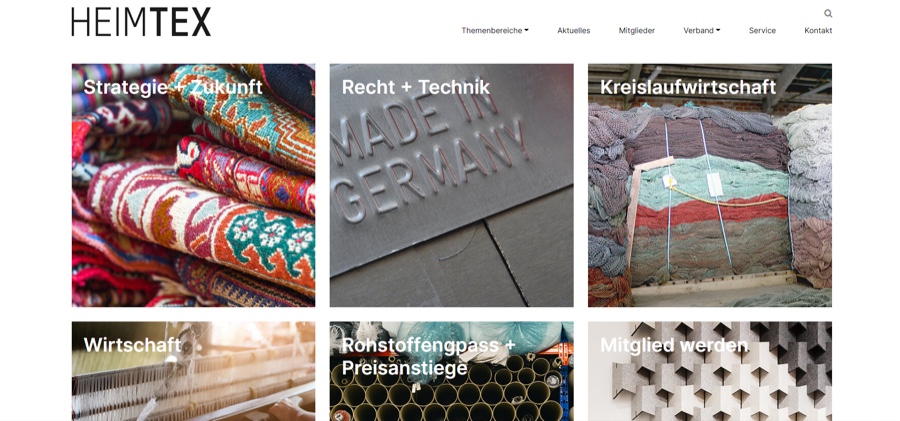 www.heimtex.de Neue Heimtex-Webseite ist online